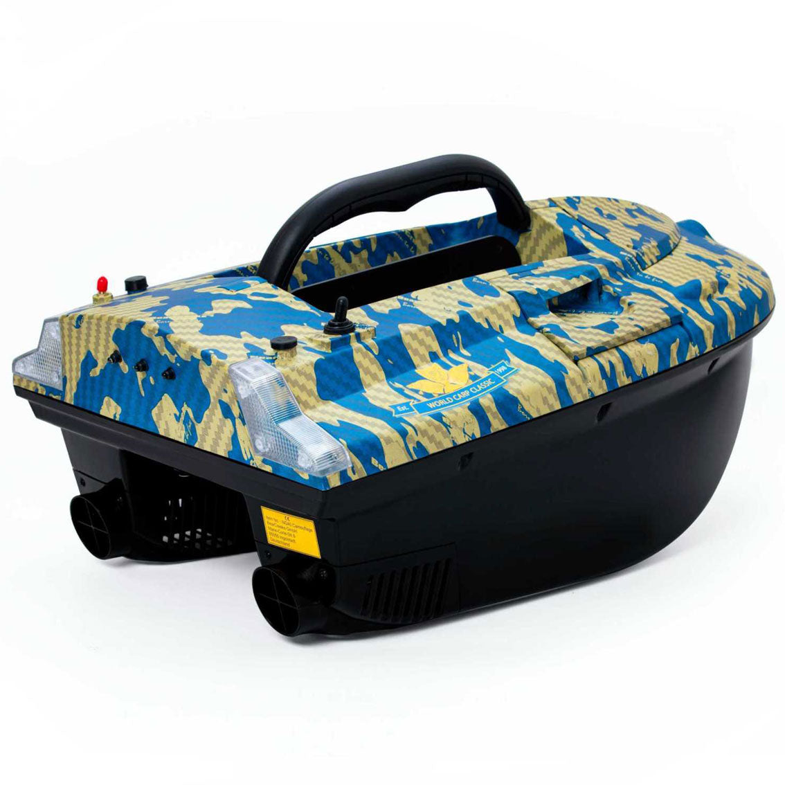 iPilot40 GPS-CAMOU OPTIK/Futterboot – kompaktes Köderboot mit ca.4 kg Kapazität/Autopilot/GPS