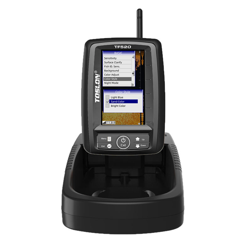 iPilot15 GPS-Futterboot – kompaktes Köderboot mit 1,5 kg Kapazität/Autopilot/GPS/inkl. Farbecholot TF520