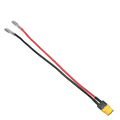 Schwarzes Futterboot-Batteriekabel