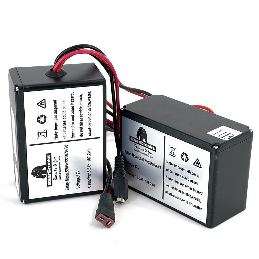 Lithium-Akkus für Navimate und Carpmate Futterboote