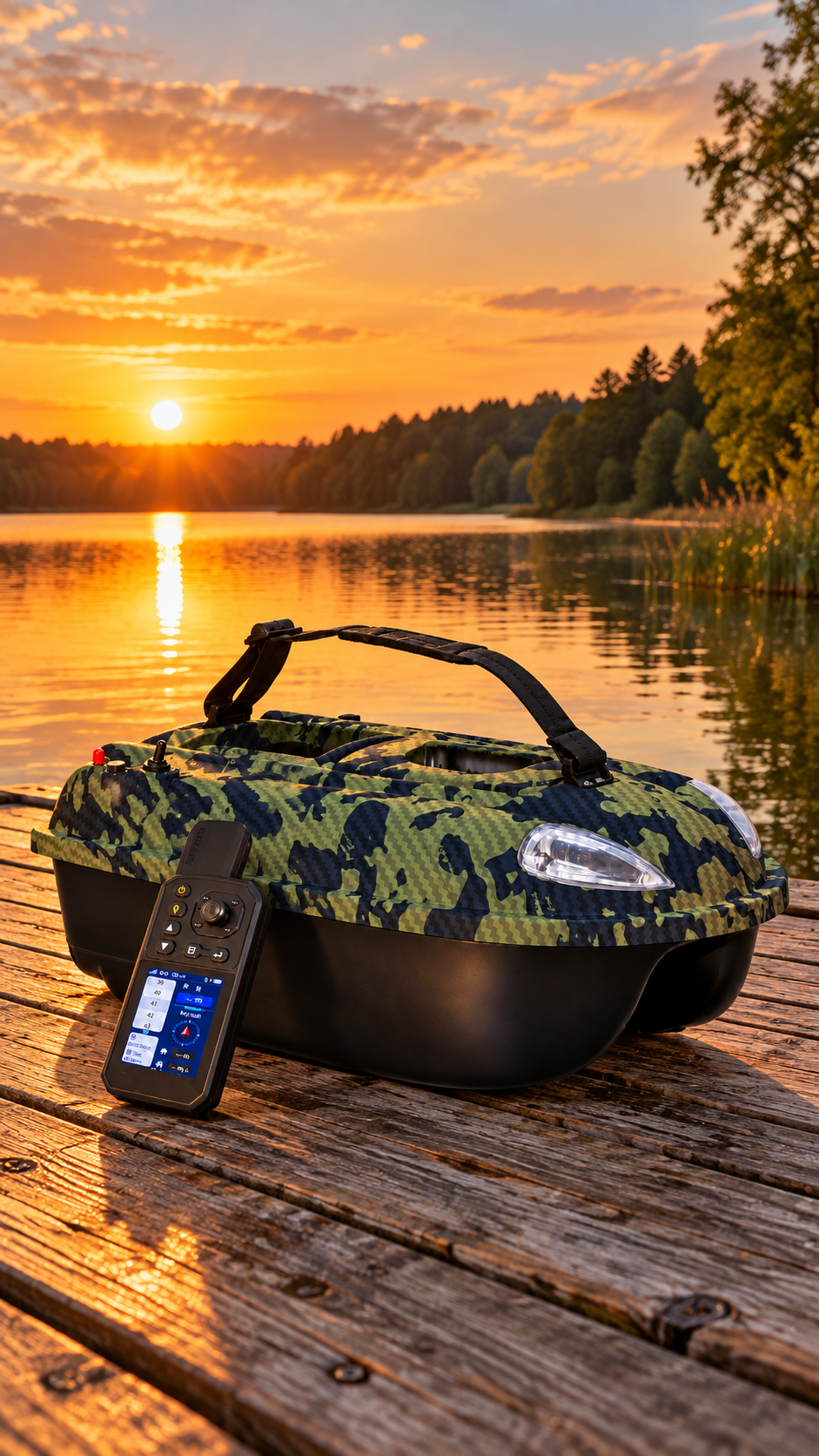 NAUTIX 15 GPS-Futterboot mit Autopilot/GPS/TOSLON XR310 - ab 2027!