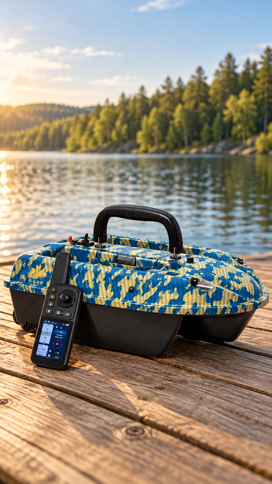 NAUTIX 50 GPS-Futterboot mit Autopilot/GPS/TOSLON XR310 - ab 2027!