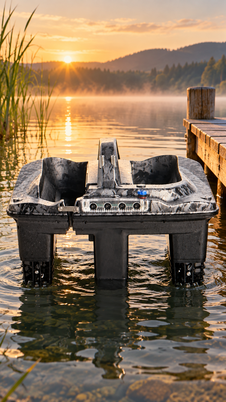NEW GENERATION BAITLINER CARD GREY – GPS Futterboot - NEU ab 2027!