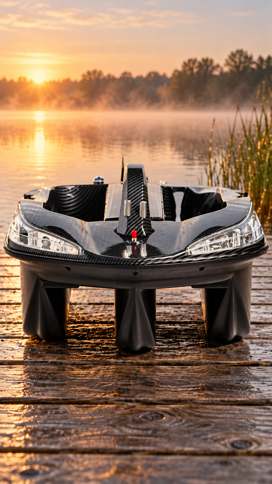NEW GENERATION BAITLINER CARBON OPTIK – GPS Futterboot - NEU ab 2027!