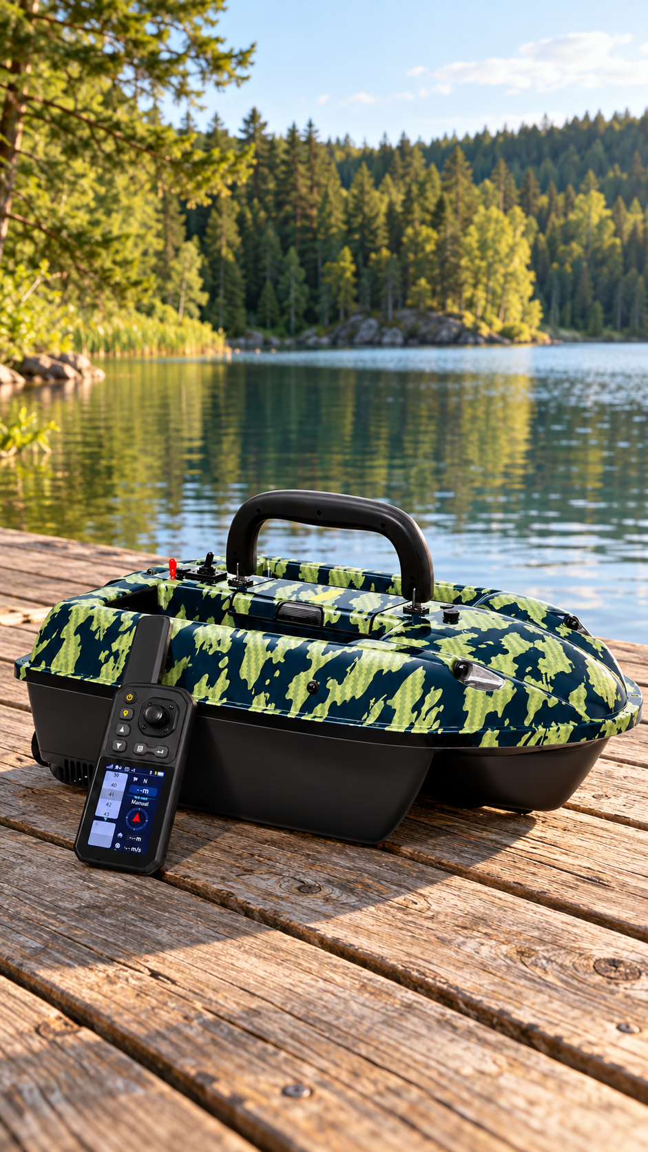 NAUTIX 50 GPS-Futterboot mit Autopilot/GPS/TOSLON XR310 - ab 2027!