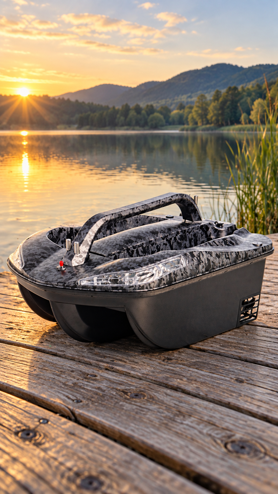 NEW GENERATION BAITLINER CARD GREY – GPS Futterboot - NEU ab 2027!