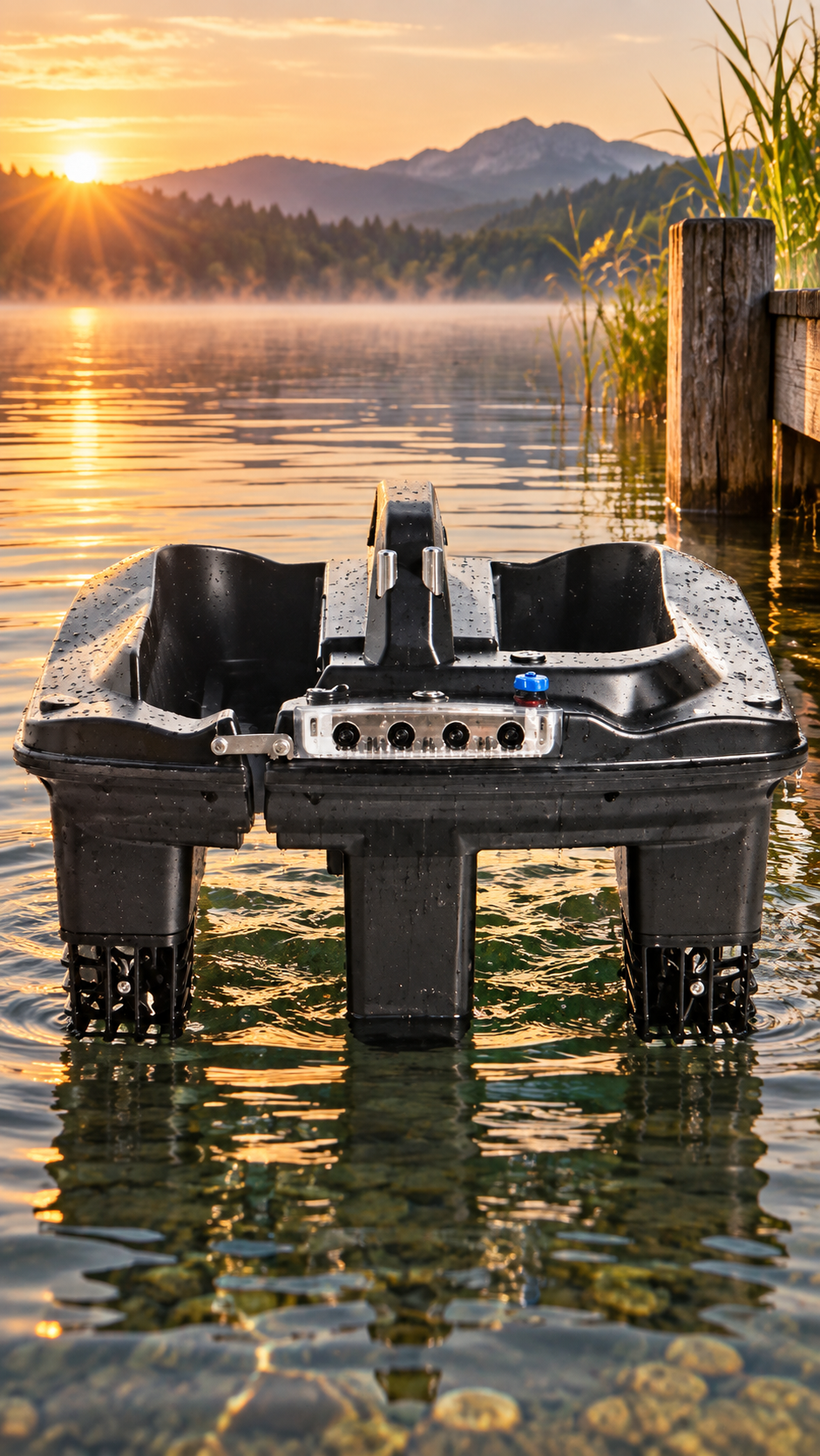 NEW GENERATION BAITLINER CamouFlagge – GPS Futterboot - NEU ab 2027!