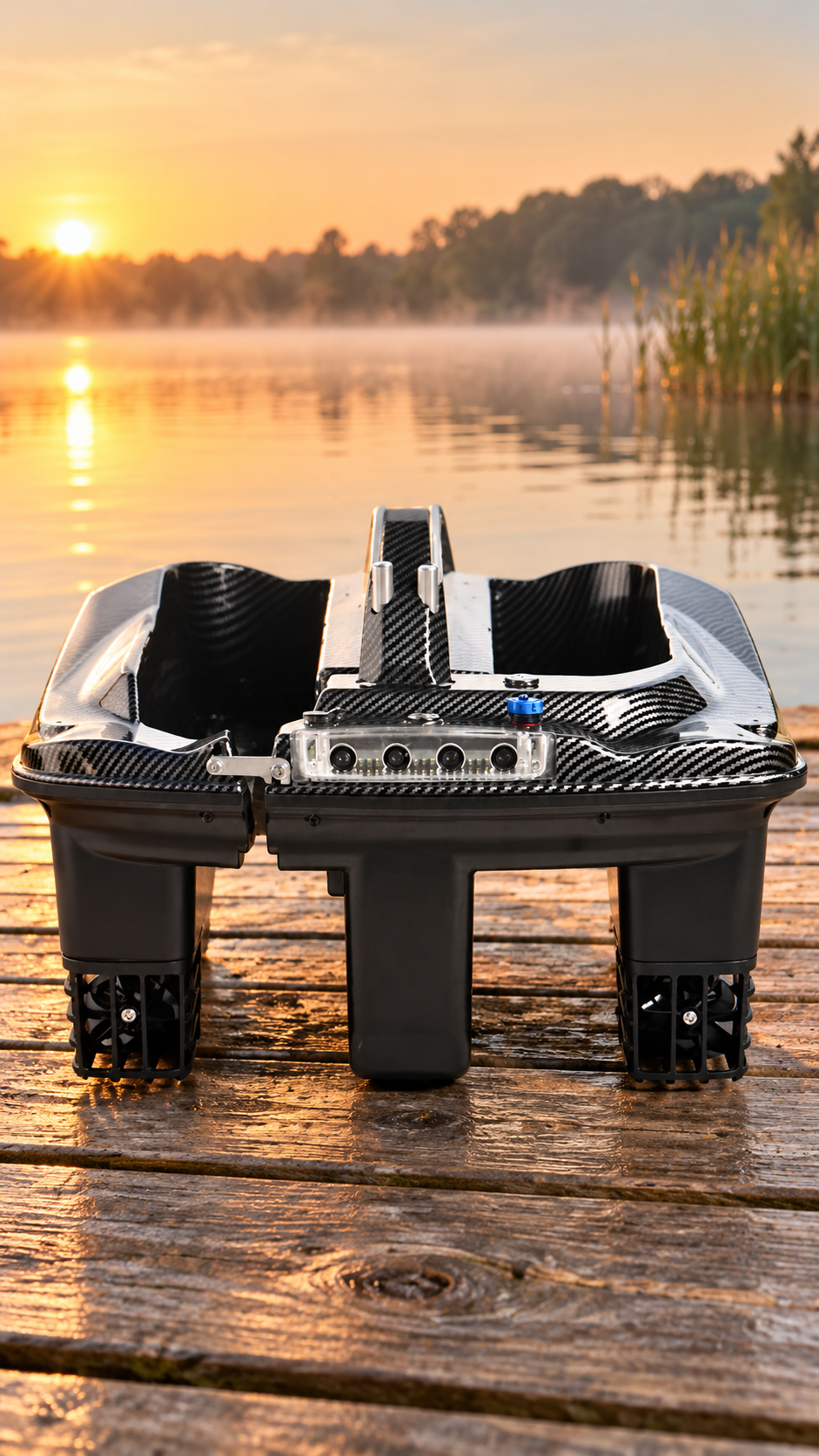 NEW GENERATION BAITLINER CARBON OPTIK – GPS Futterboot - NEU ab 2027!