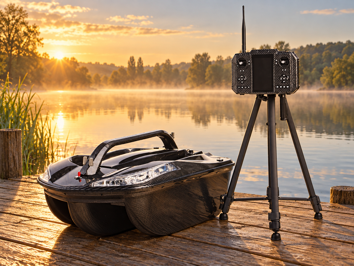 NEW GENERATION BAITLINER CARBON OPTIK – GPS Futterboot - NEU ab 2027!