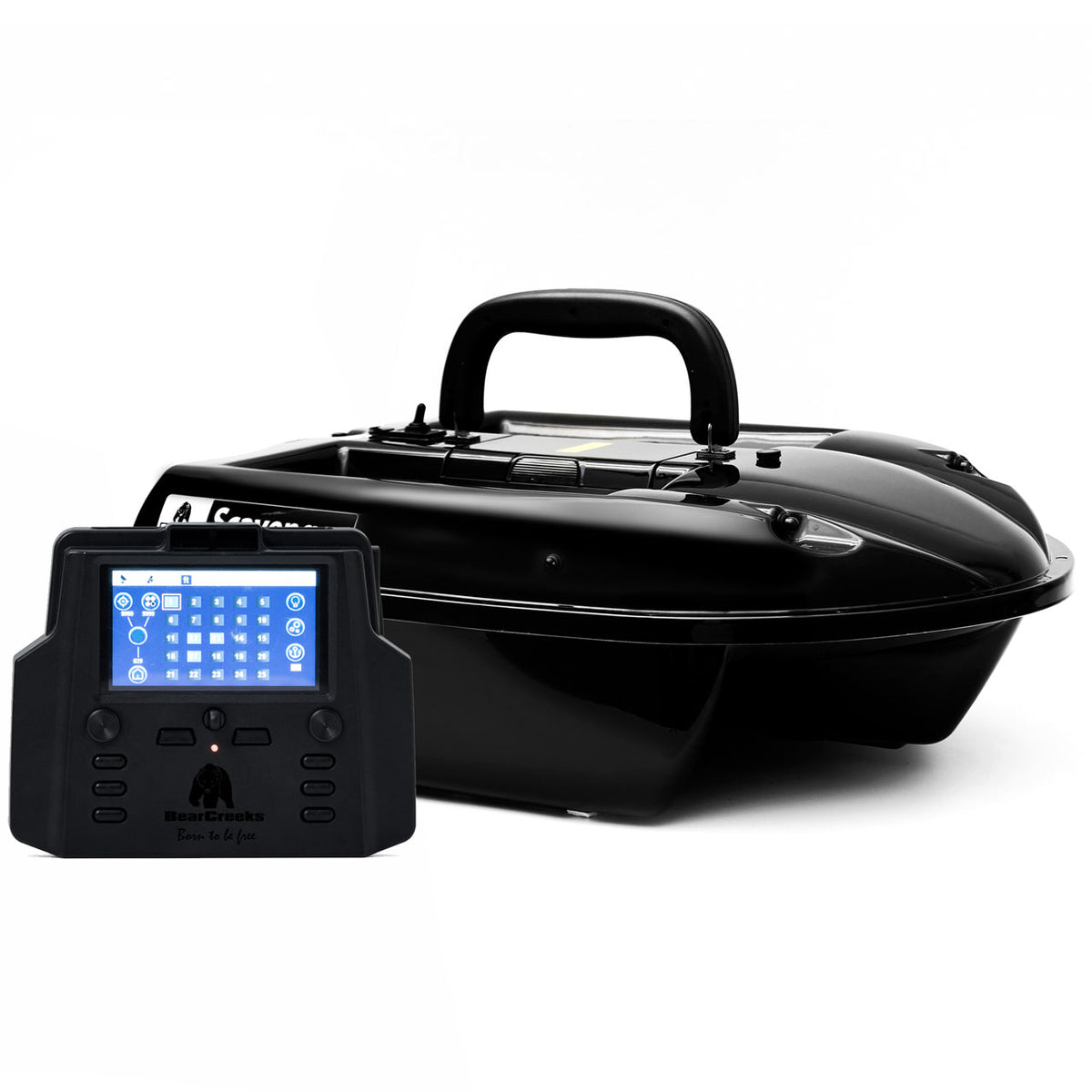 iPilot50 GPS-Futterboot – kompaktes Köderboot mit ca.5 kg Kapazität/Autopilot/GPS/inkl. Farbecholot TF520