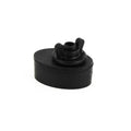 Echo sounder box with rubber seal for bait boats